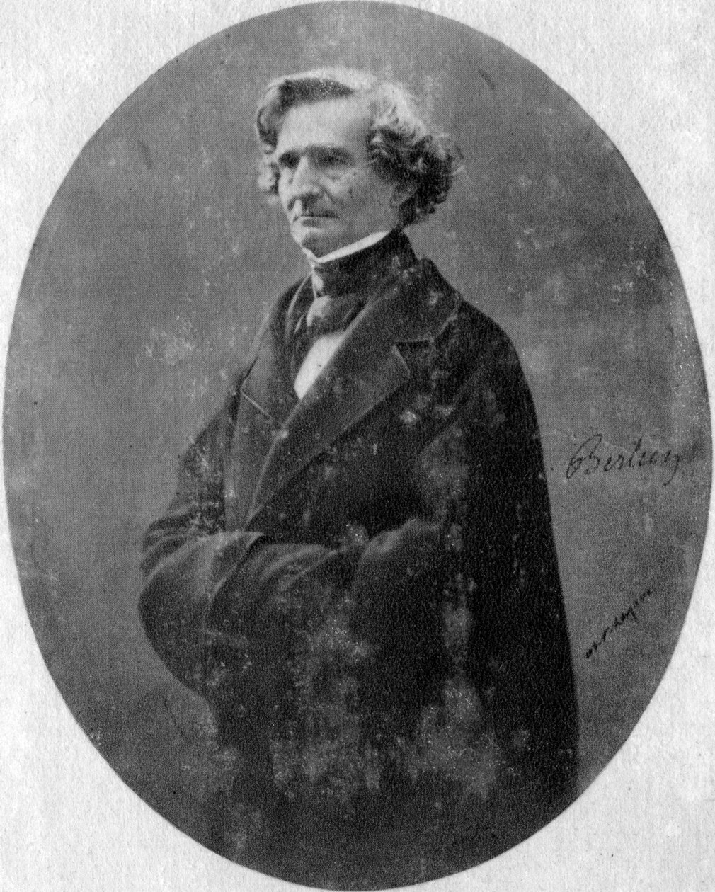 Hector Berlioz, compositor romântico francês, c1845-1869 de Unbekannt