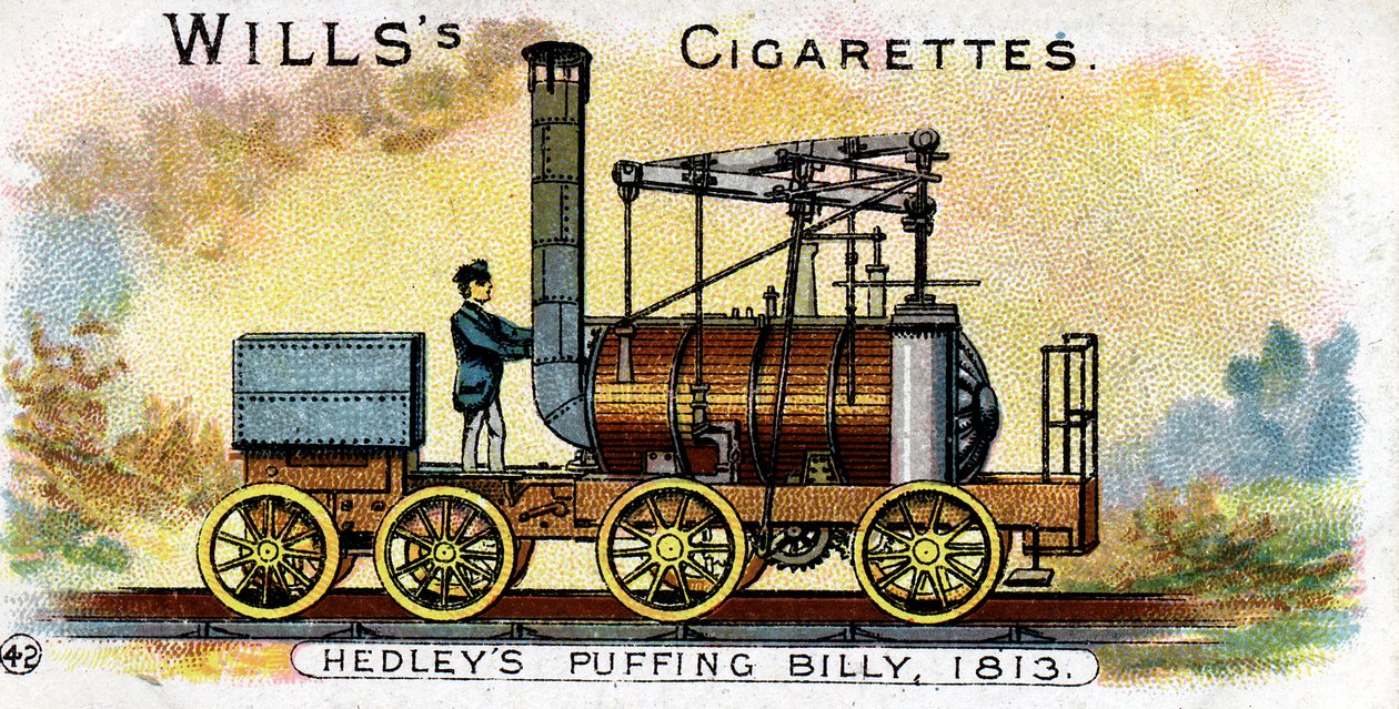 Hedleys Puffing Billy, 1813 1901 de Unbekannt