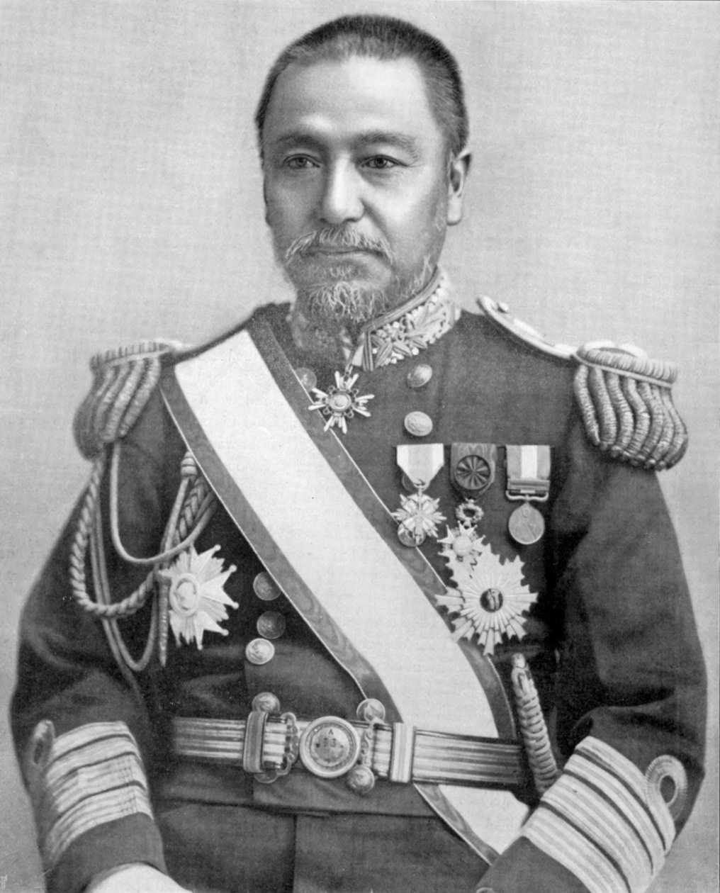 Heihachiro Togo, comandante naval japonês, Guerra Russo-Japonesa, 1904-5 de Unbekannt