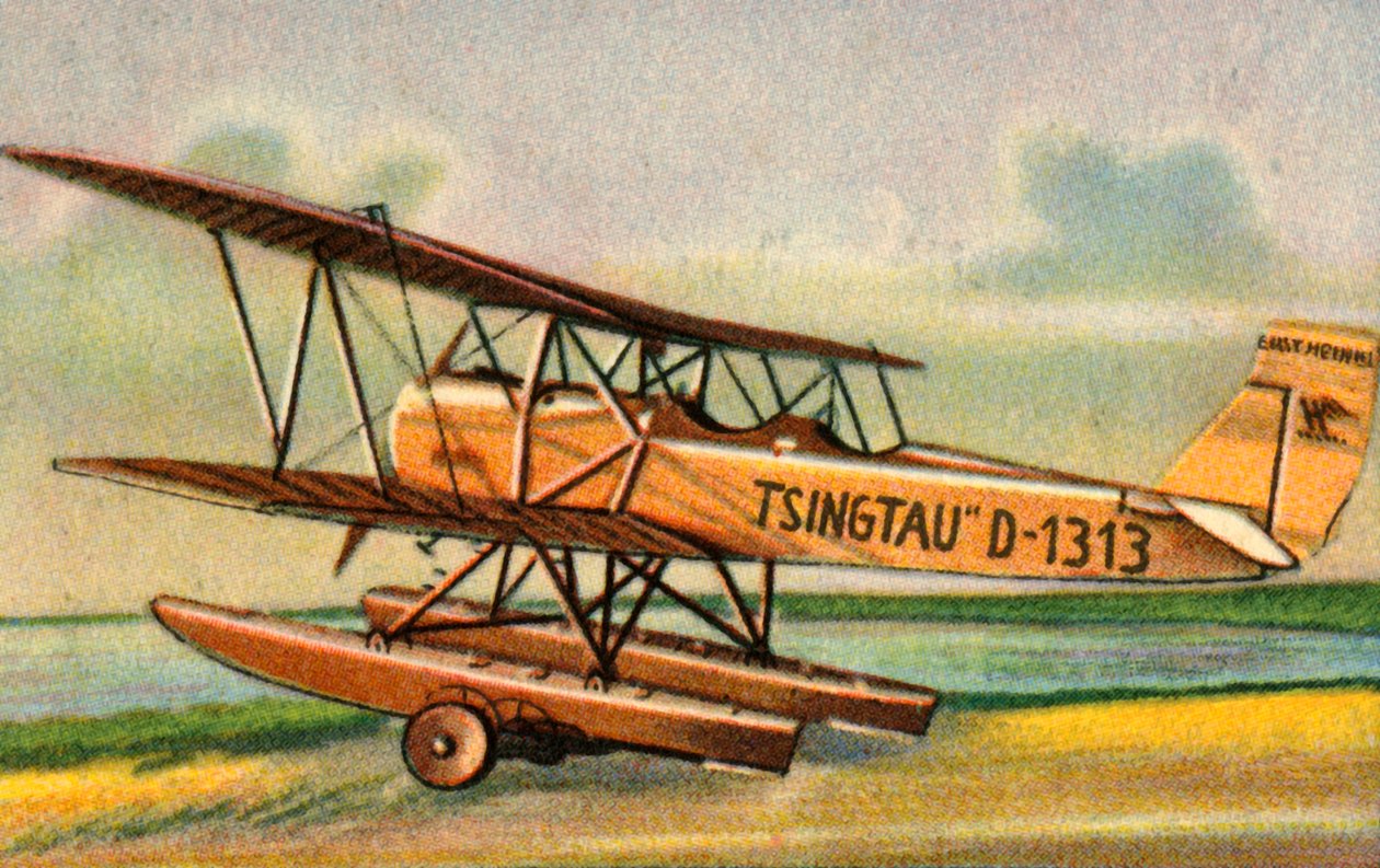 Hidroavião Heinkel HD 24 W Tsingtau, 1920, 1932. de Unbekannt