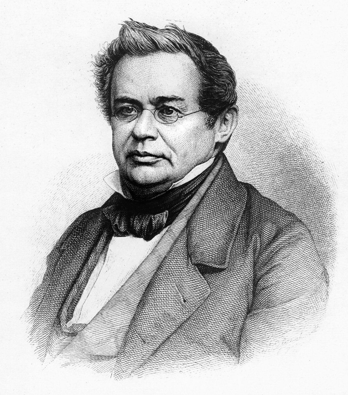 Heinrich Friedrich Emil Lenz, físico russo-alemão, século XIX de Unbekannt