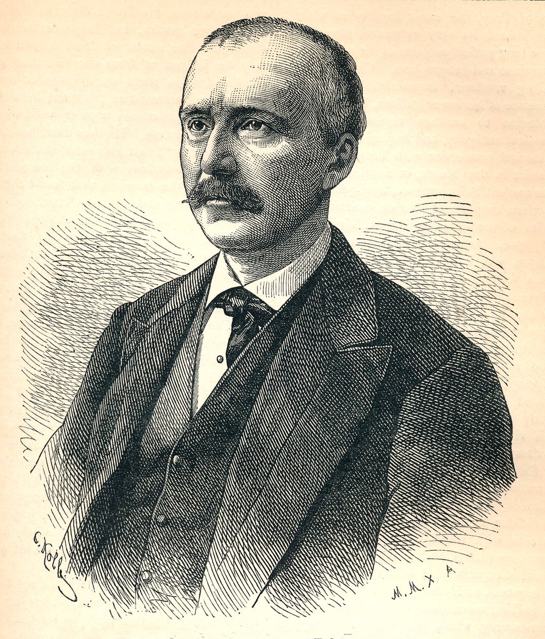 Heinrich Schliemann, 1822-1890, arqueólogo alemão, 1893 de Unbekannt