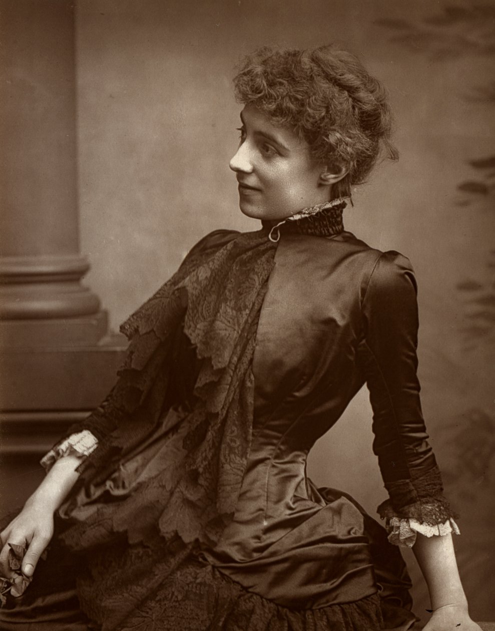 Helen Maud Holt Sra. Beerbohm Tree, atriz britânica, 1884 de Unbekannt