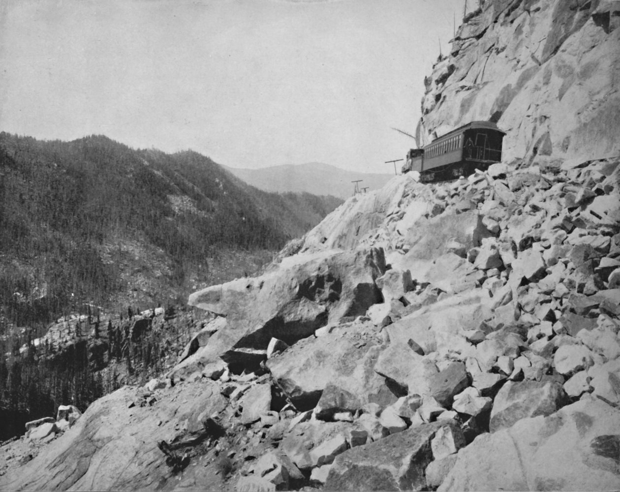 Hellgate, no Colorado, século XIX de Unbekannt