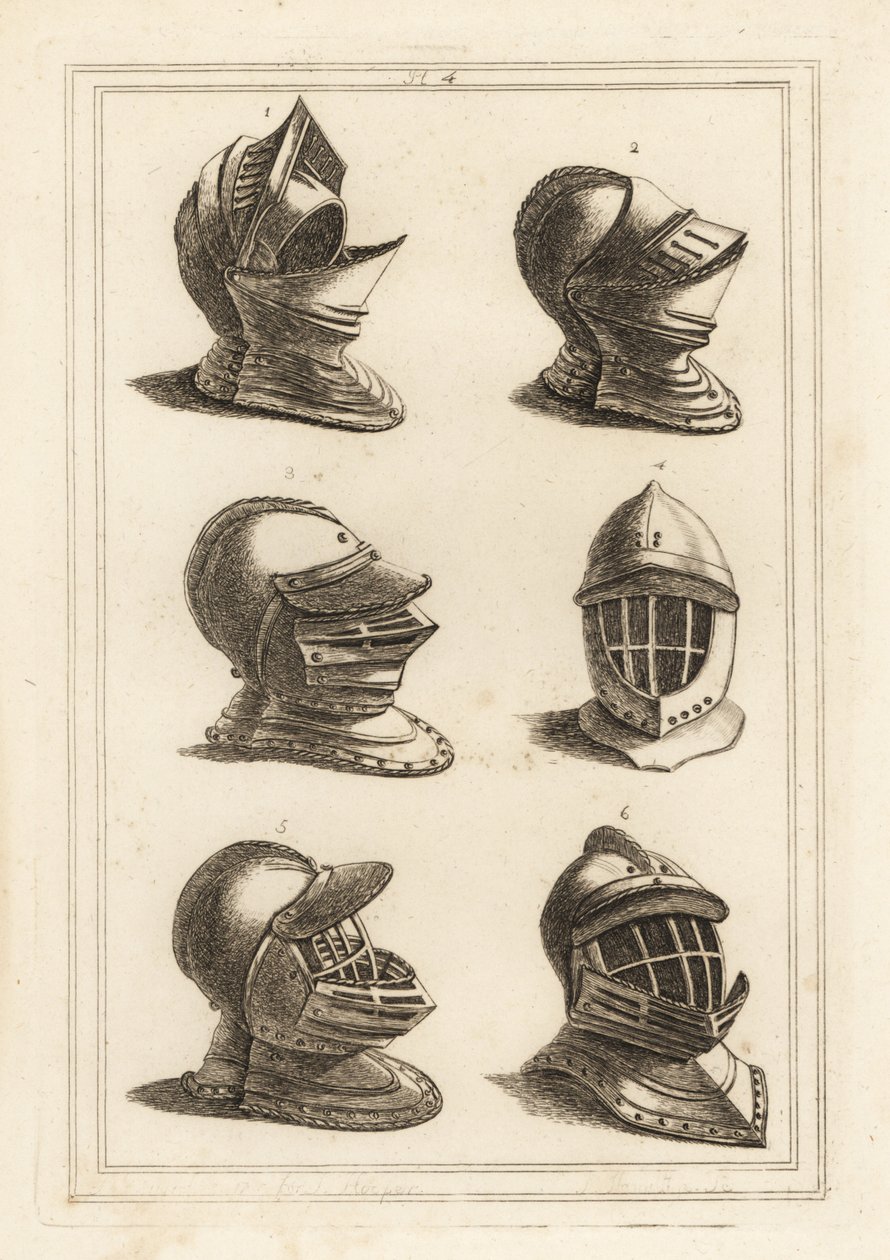 Capacetes da Torre de Londres de Unbekannt