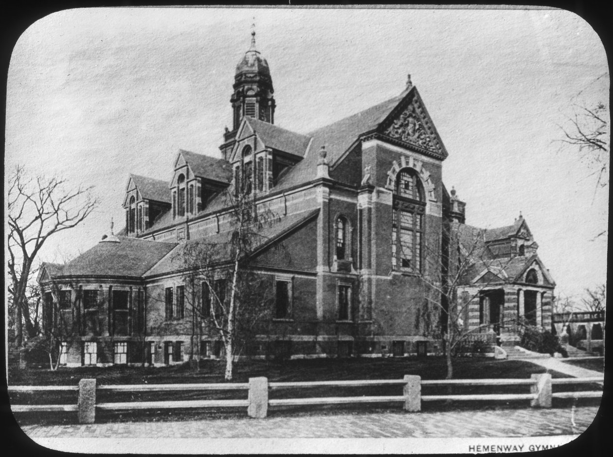 Hemenway Gymnasium, Universidade de Harvard, Massachusetts, EUA, final do século XIX ou início do século XX de Unbekannt