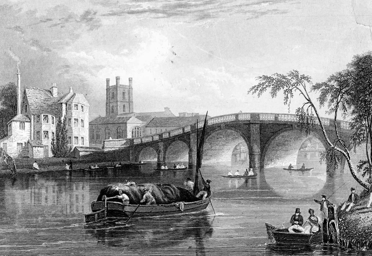 Ponte Henley, Henley-on-Thames, Londres, 1803 de Unbekannt