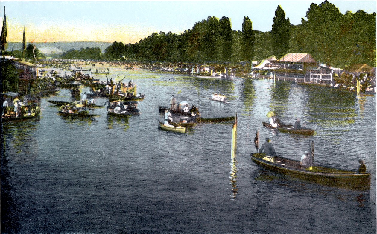 Regata Henley, Oxfordshire, século XX de Unbekannt