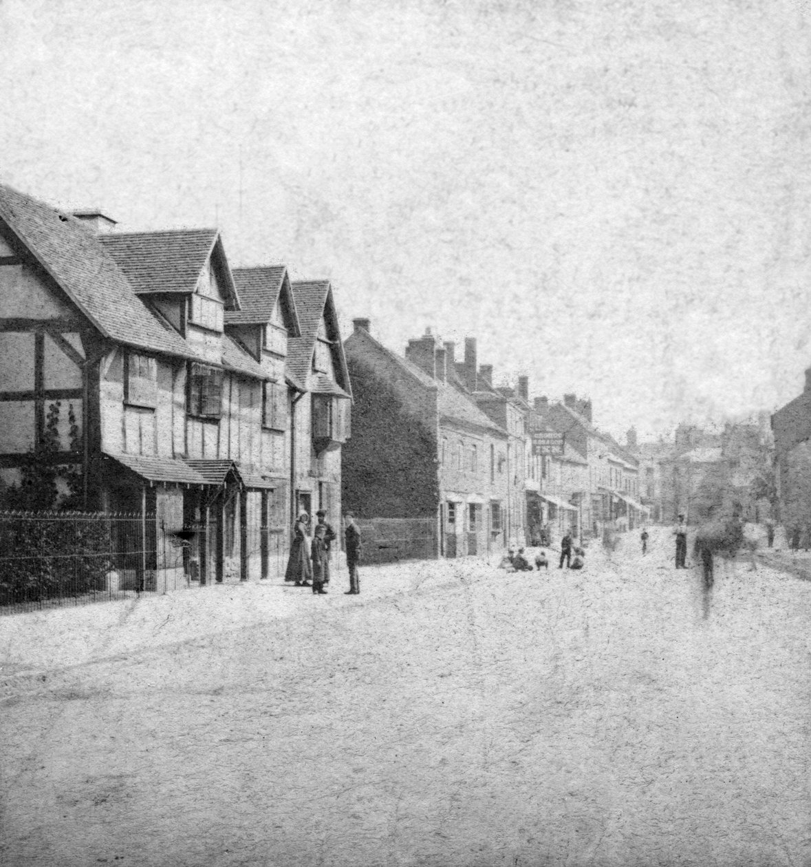 Rua Henley, Stratford-upon-Avon, Warwickshire, final do século XIX de Unbekannt