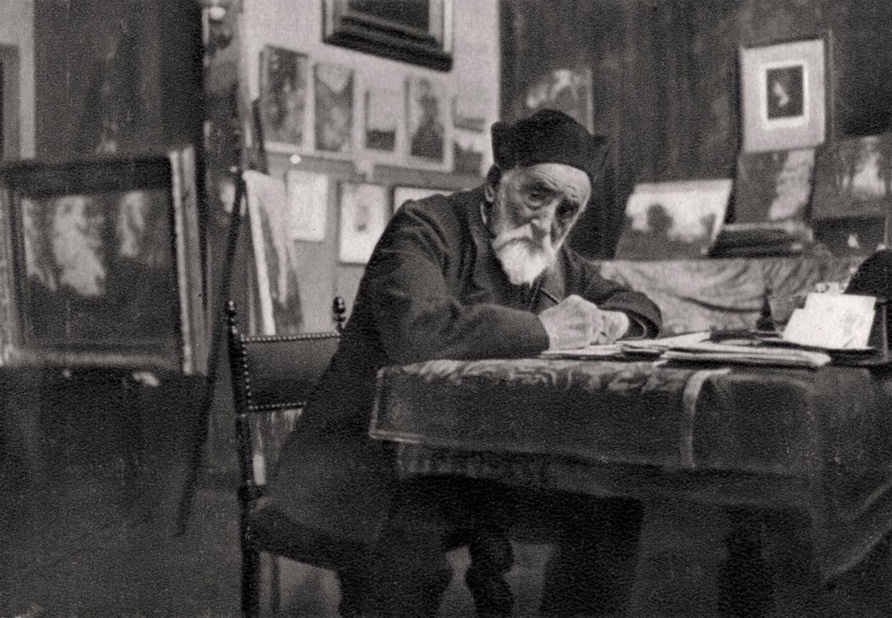 Henri-Joseph Harpignies, artista francês, 1905 de Unbekannt
