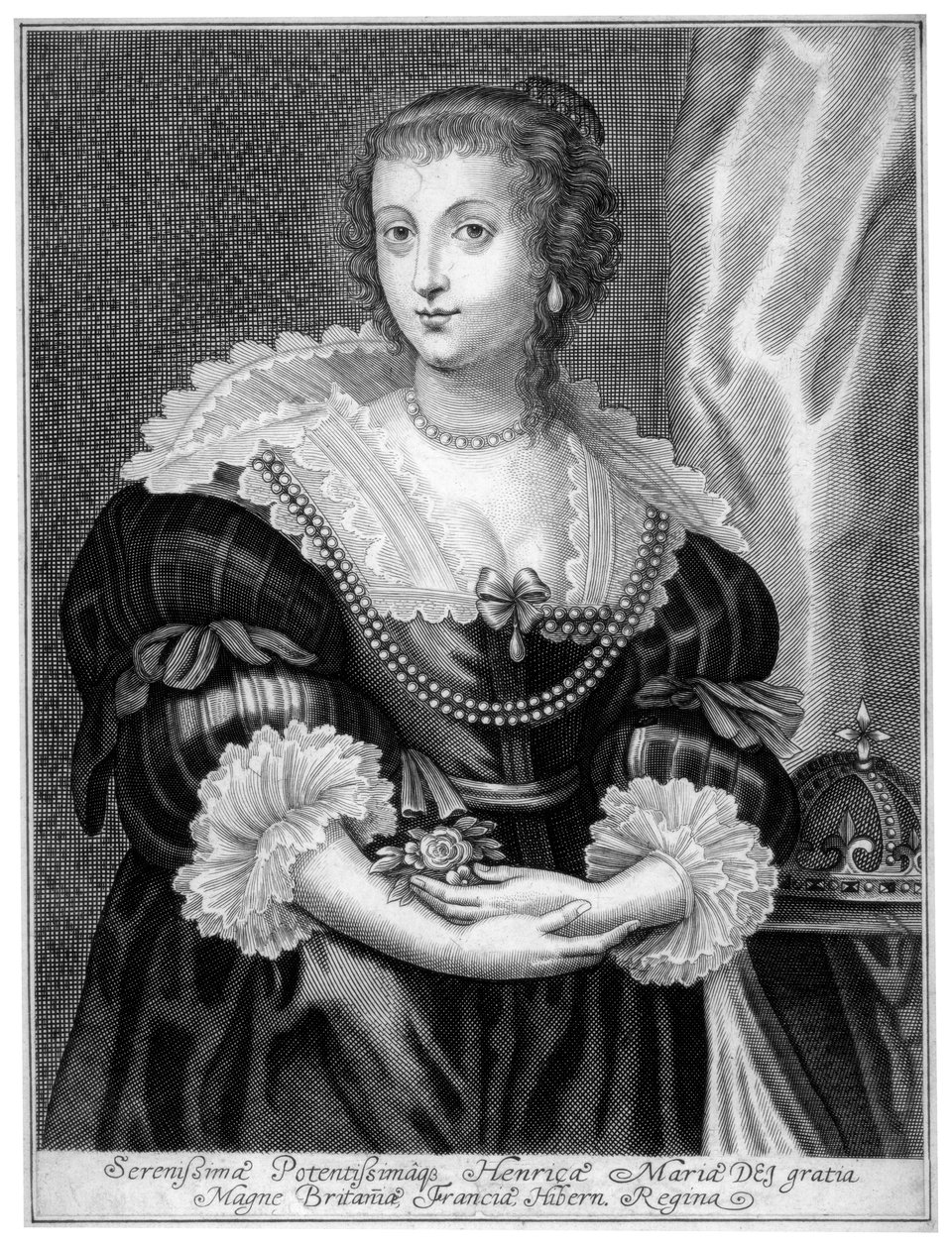 Henrietta Maria da França, rainha consorte do rei Carlos I da Inglaterra de Unbekannt