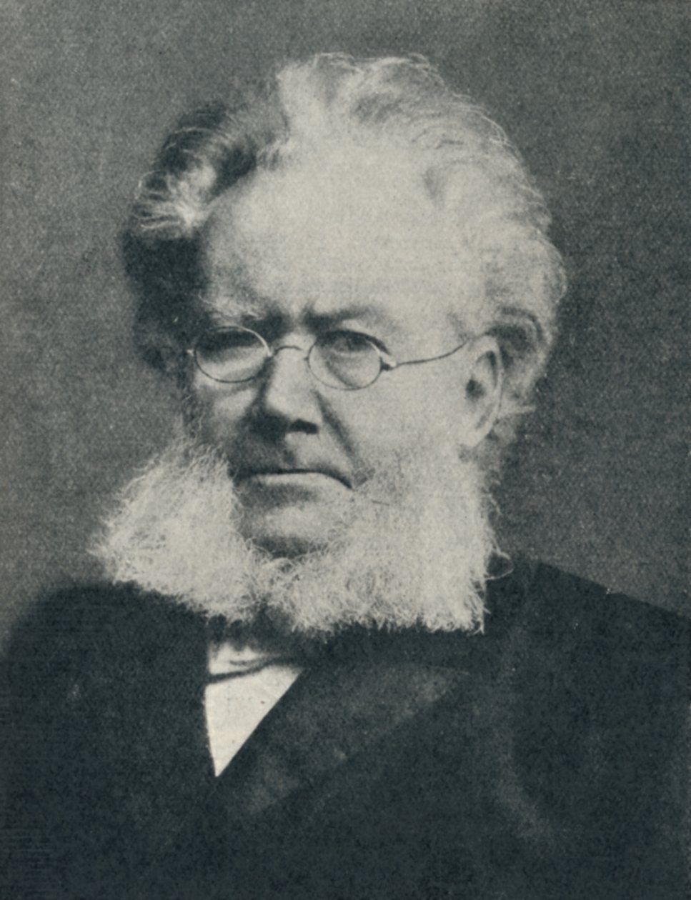 Henrik Ibsen - No auge do seu sucesso, c1897, c1925 de Unbekannt