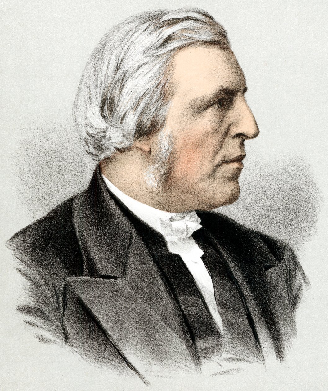 Henry Allon 1818-1892, divino congregacional inglês, c1880 de Unbekannt