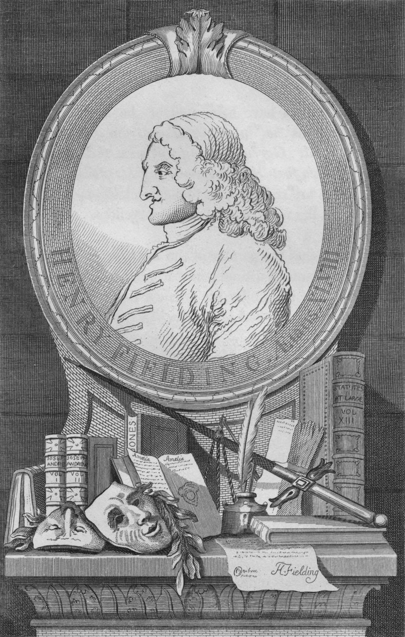 Henry Fielding, c1754, 1827. de Unbekannt