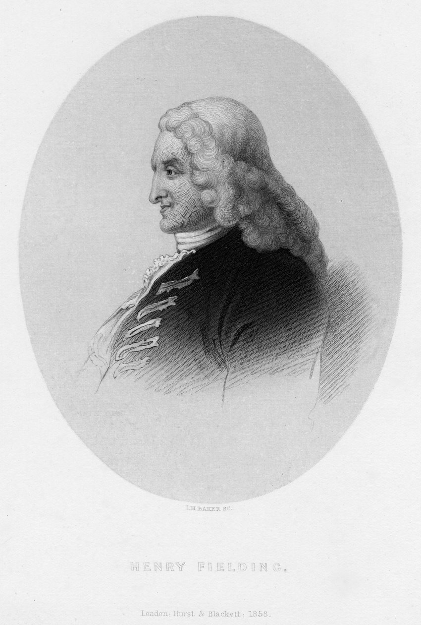 Henry Fielding, século c19 de Unbekannt