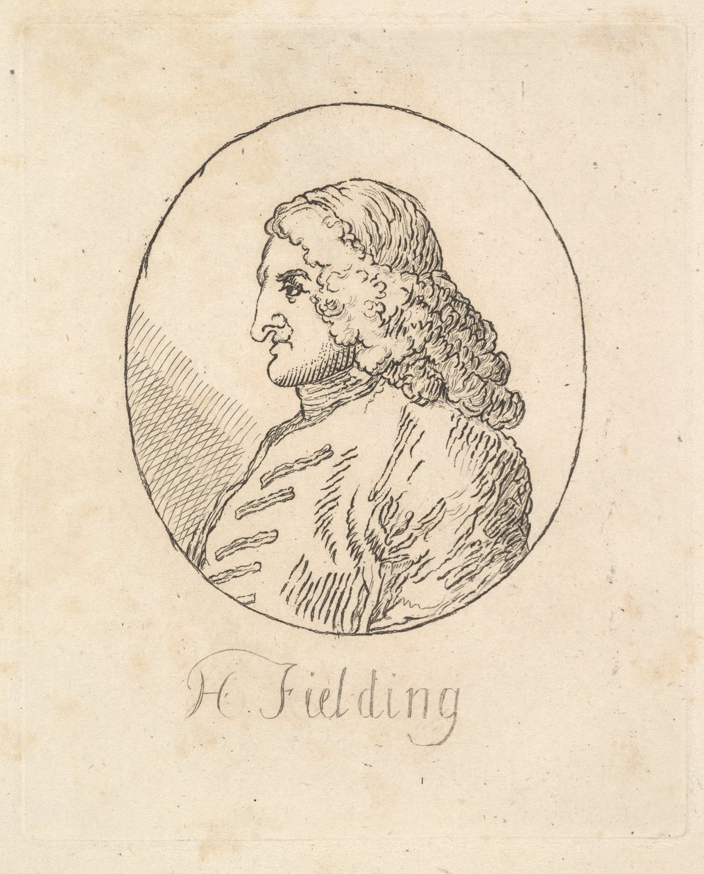 Henry Fielding, c. 1835. de Unbekannt