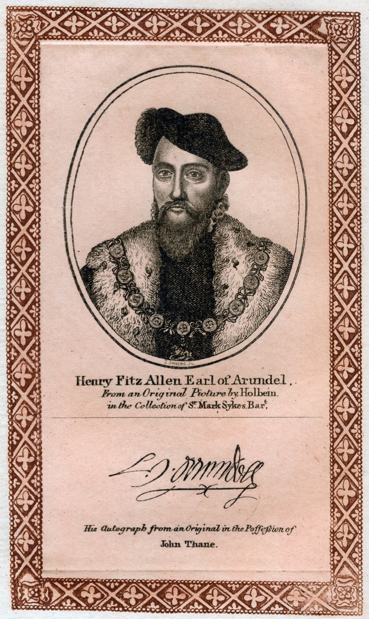 Henry Fitzalan, 19º Conde de Arundel de Unbekannt