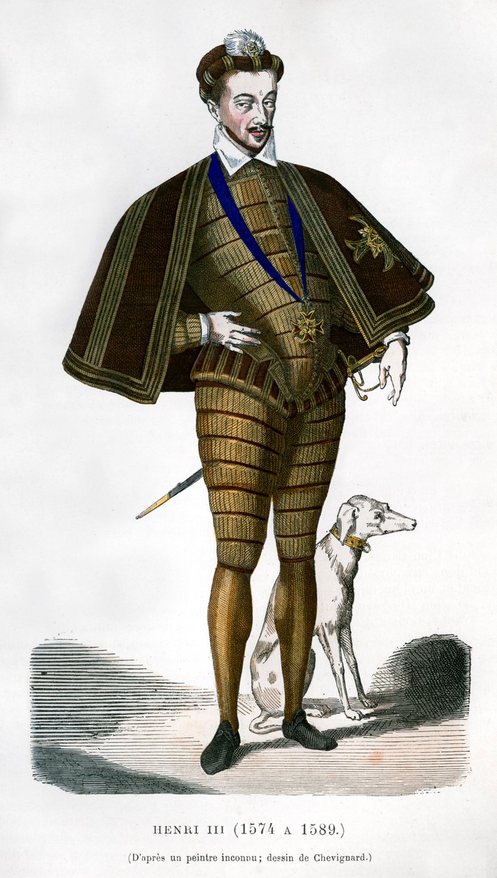 Henrique III, rei da França, século XVI 1882-1884 de Unbekannt