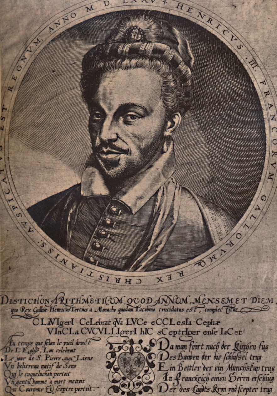 Henrique III, rei da França, século c16th 1894 de Unbekannt