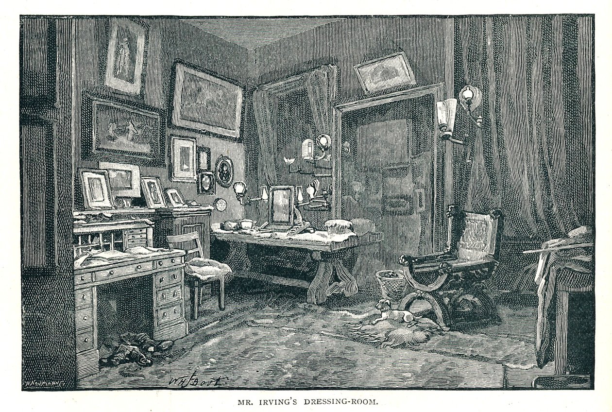 Vestiário de Henry Irvings, 1891 de Unbekannt