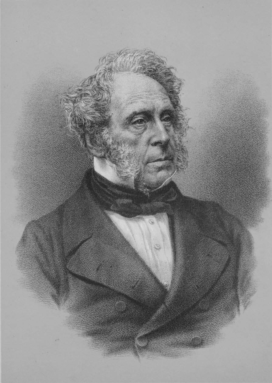 Henry John Temple, terceiro visconde Palmerston, estadista britânico, c1857 1936 de Unbekannt
