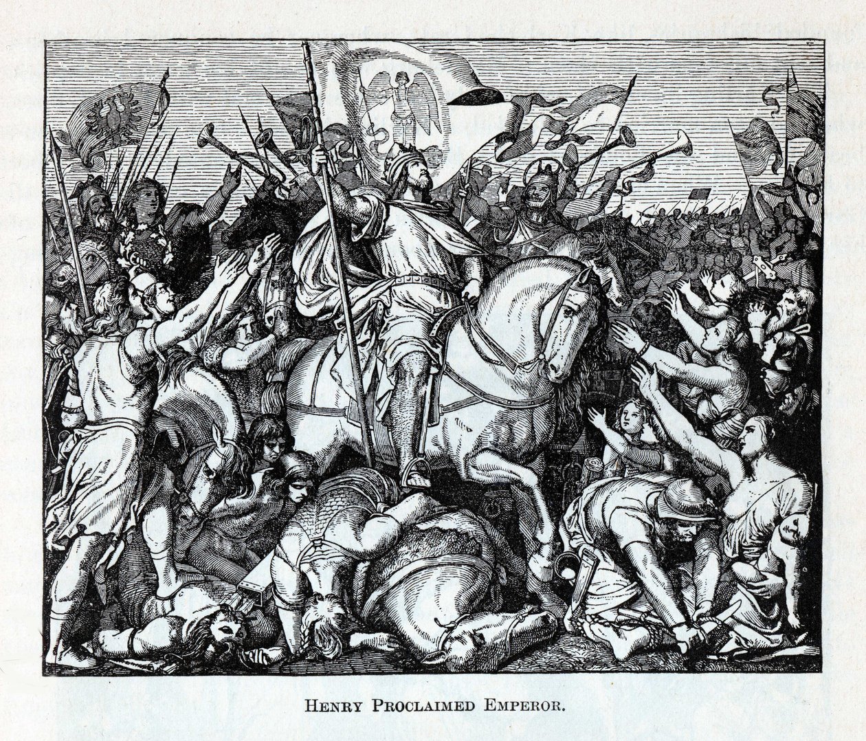 Henrique proclamado imperador, 1882 de Unbekannt
