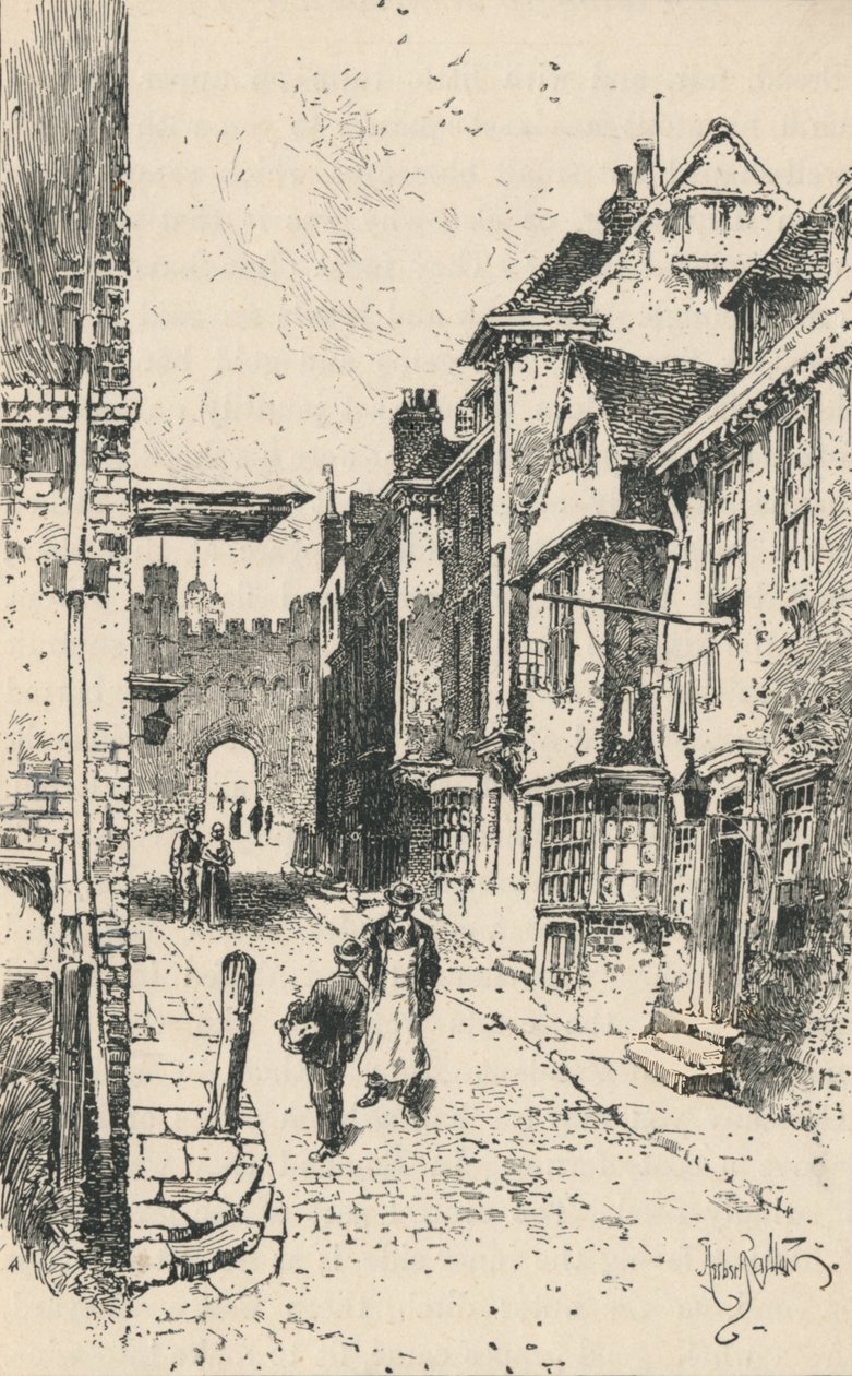 Henrique VIIIs Gateway, 1895 de Unbekannt