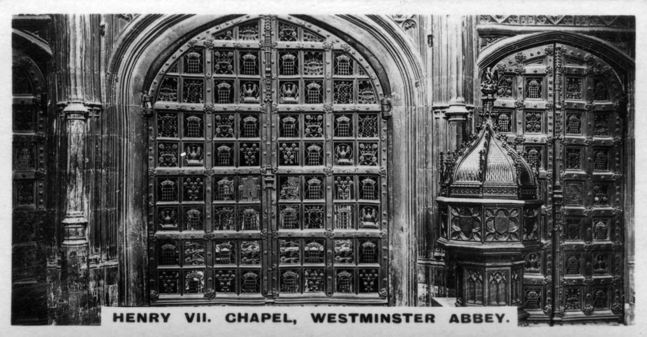 Capela Henry VII, Abadia de Westminster, Londres, c1920s de Unbekannt