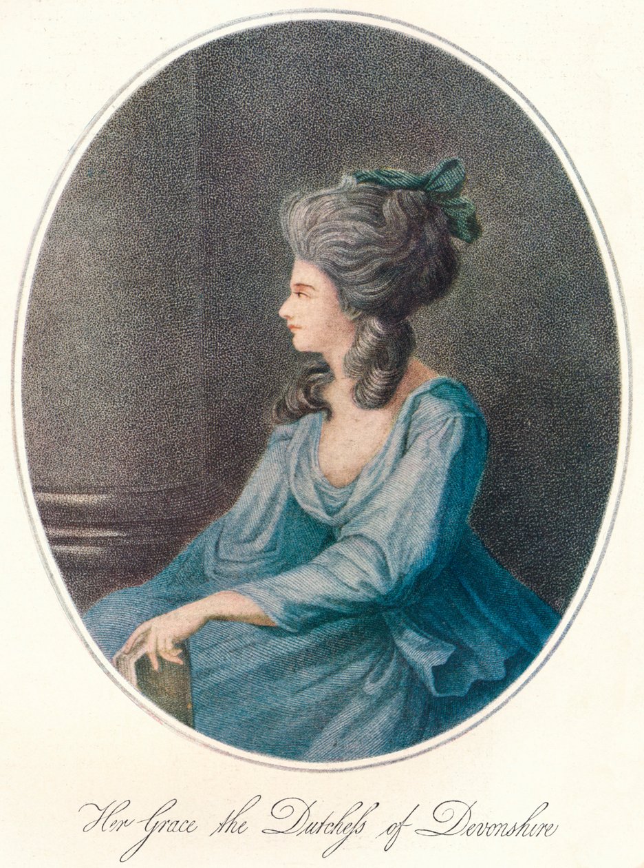 Sua Graça, a Duquesa de Devonshire, século XVIII, 1904 de Unbekannt