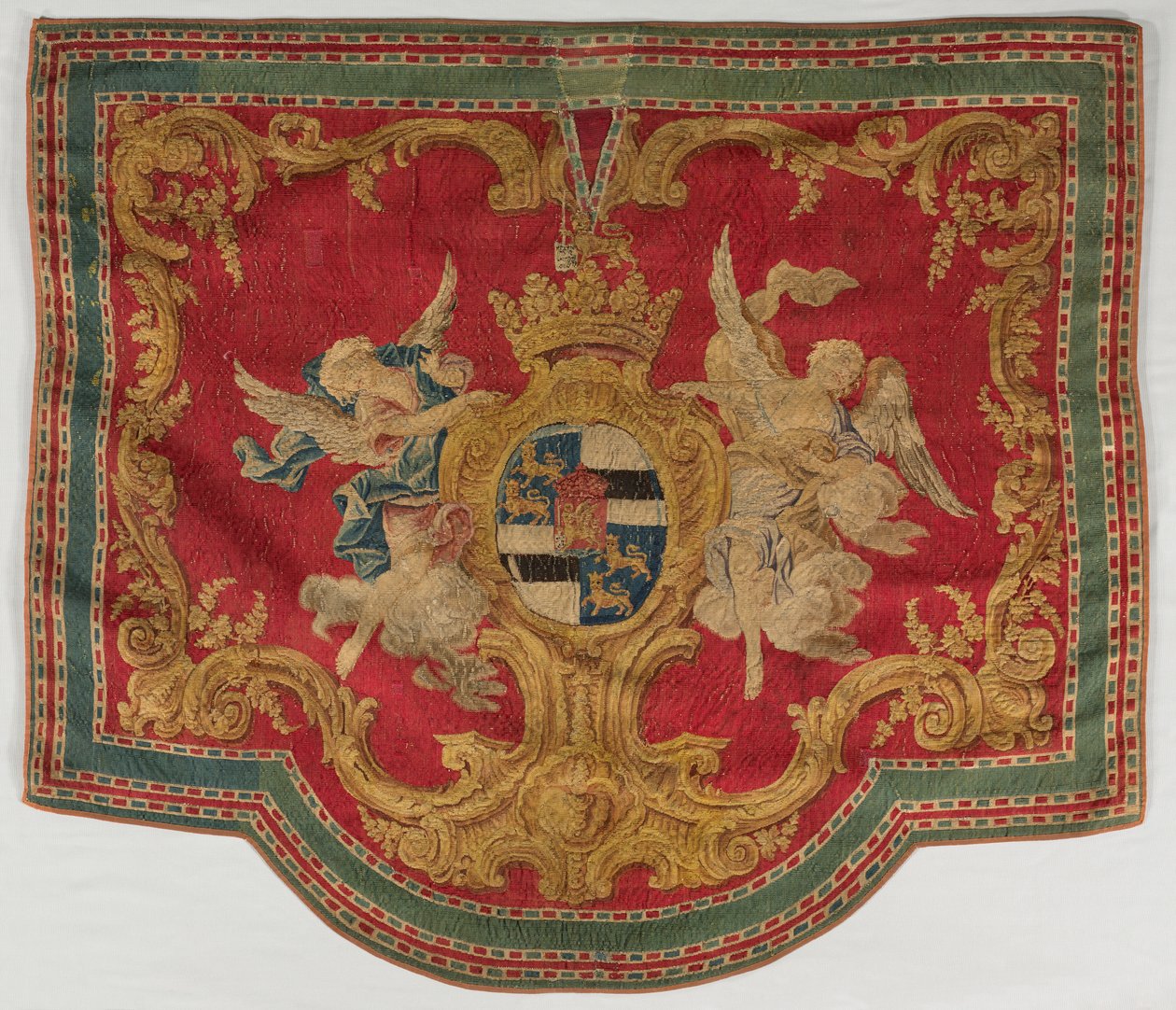 Tapeçaria heráldica, década de 1700. de Unbekannt