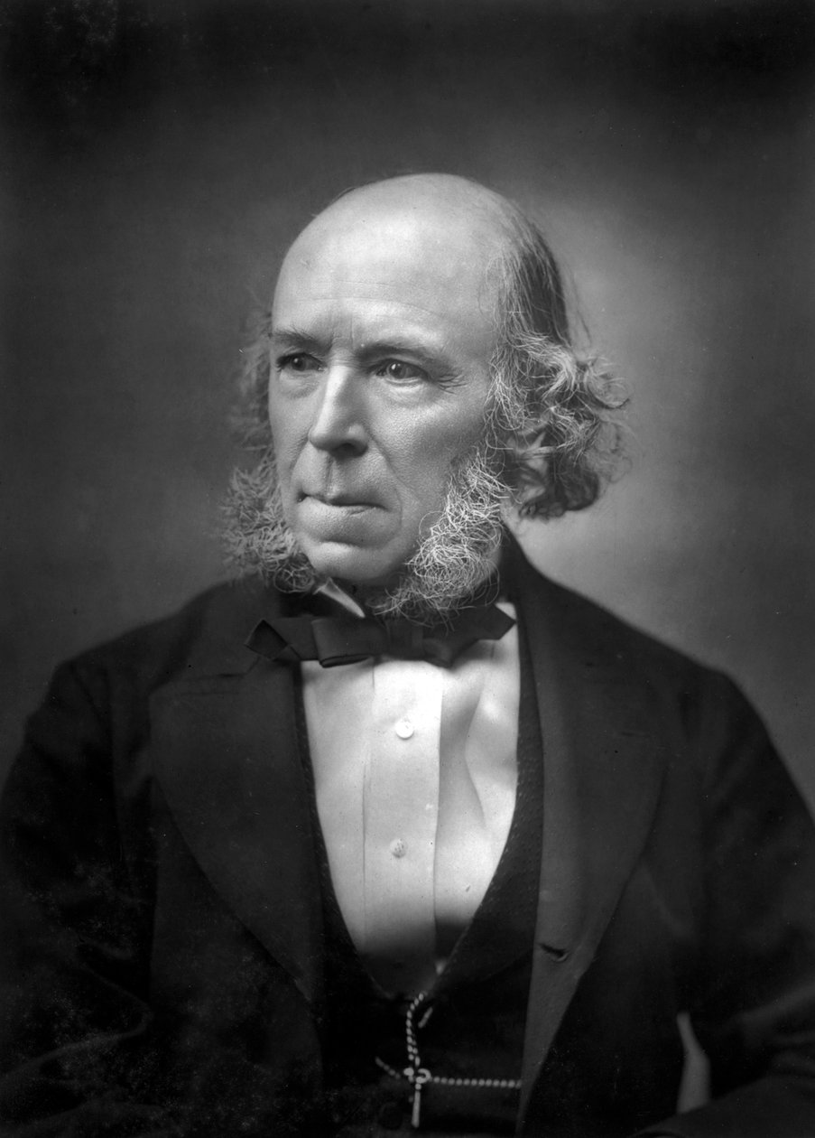 Herbert Spencer 1820-1903, final do século XIX de Unbekannt