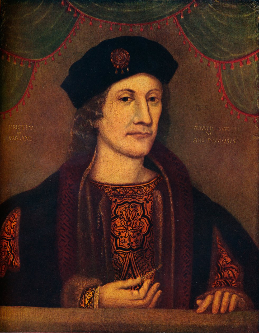 Herbert de Raglan Charles Somerset, Barão, c1480-1500, 1911 de Unbekannt