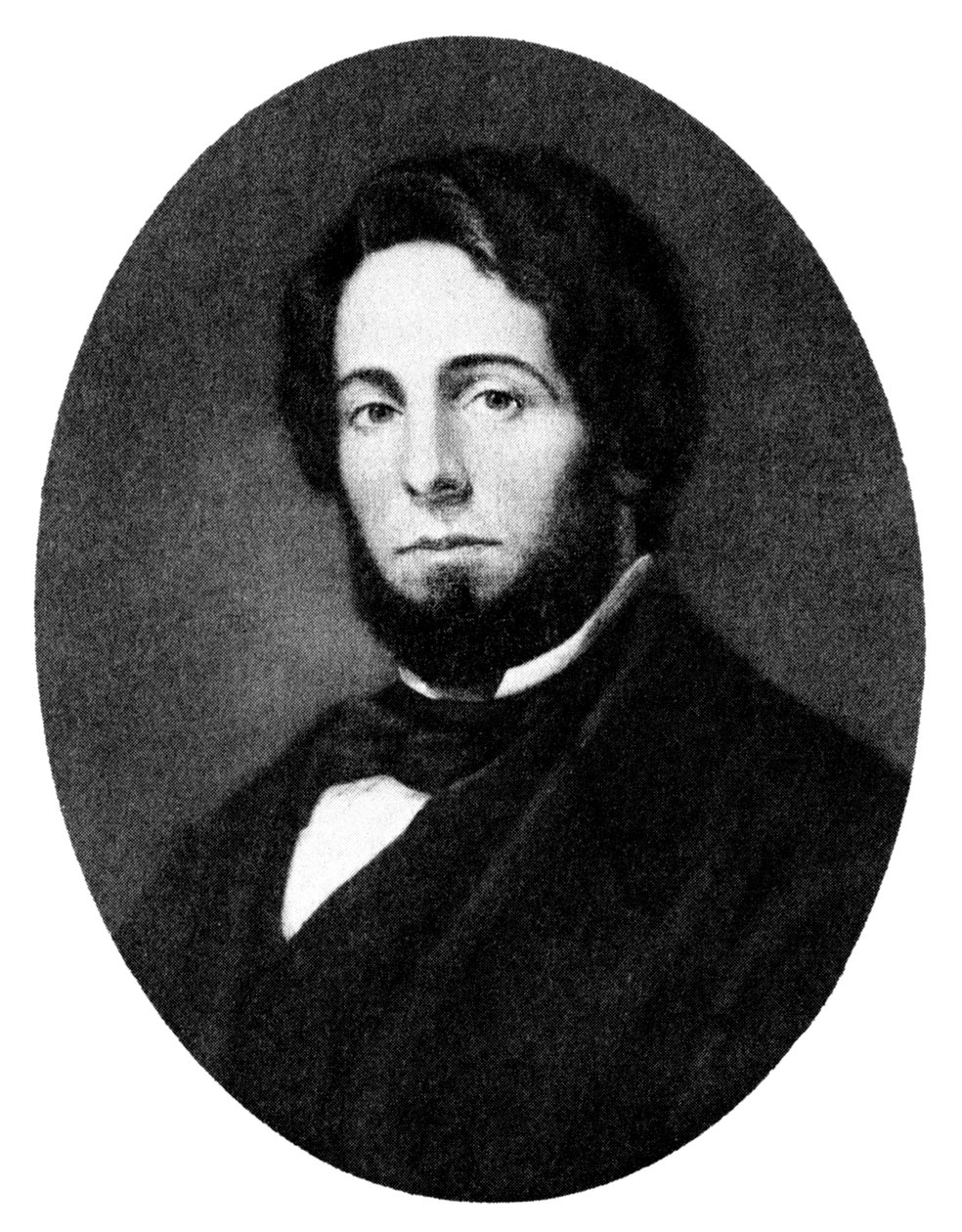 Herman Melville, autor americano, século XIX de Unbekannt