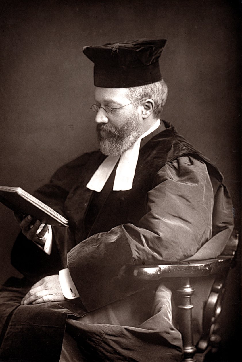 Hermann Adler 1839-1911, rabino-chefe do Império Britânico, nascido em alemão, c1894 de Unbekannt