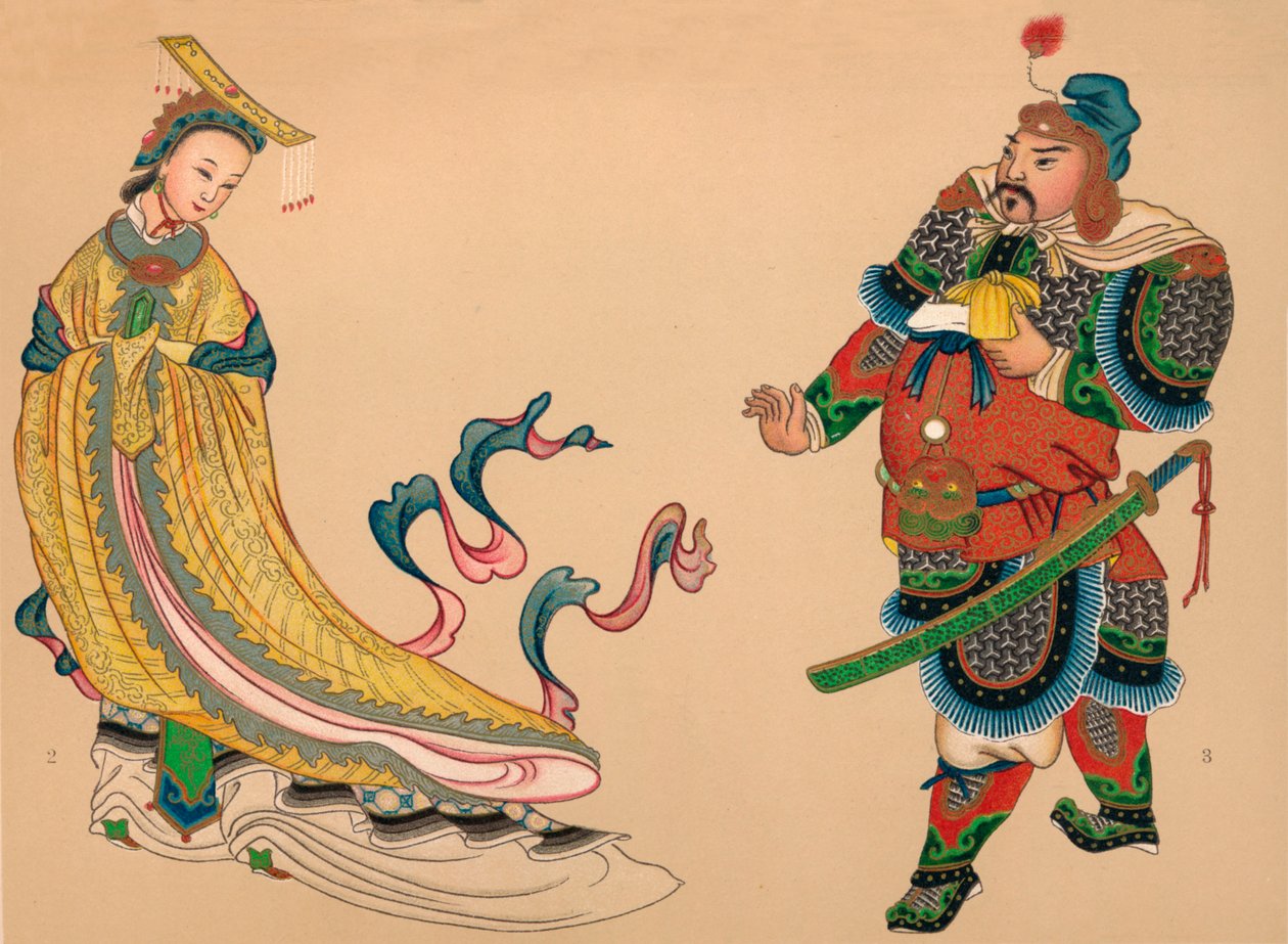 Heróis e heroínas da história chinesa, c1903, 1904 de Unbekannt