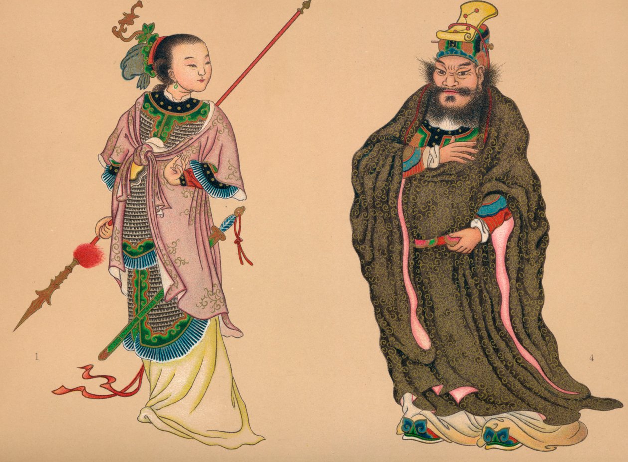 Heróis e heroínas da história chinesa, c1903, 1904 de Unbekannt