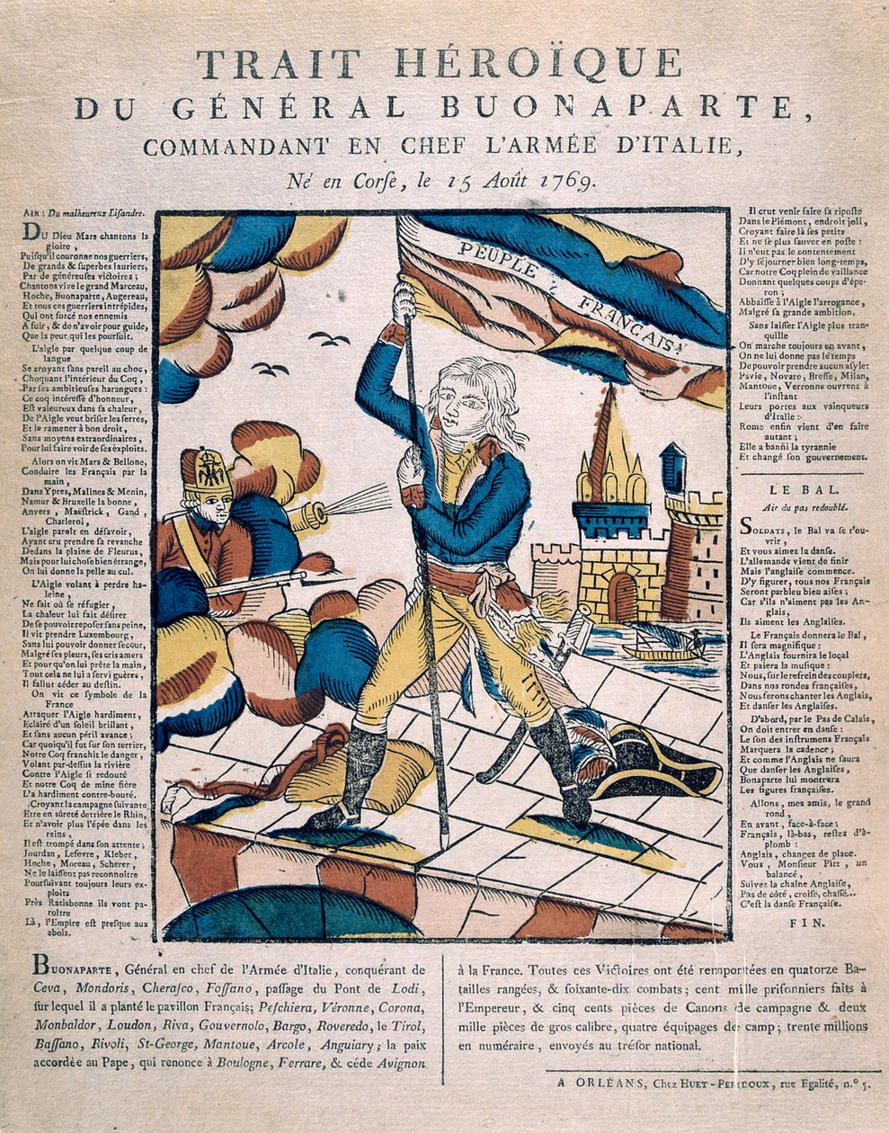 Heróico General Bonaparte, século XIX de Unbekannt