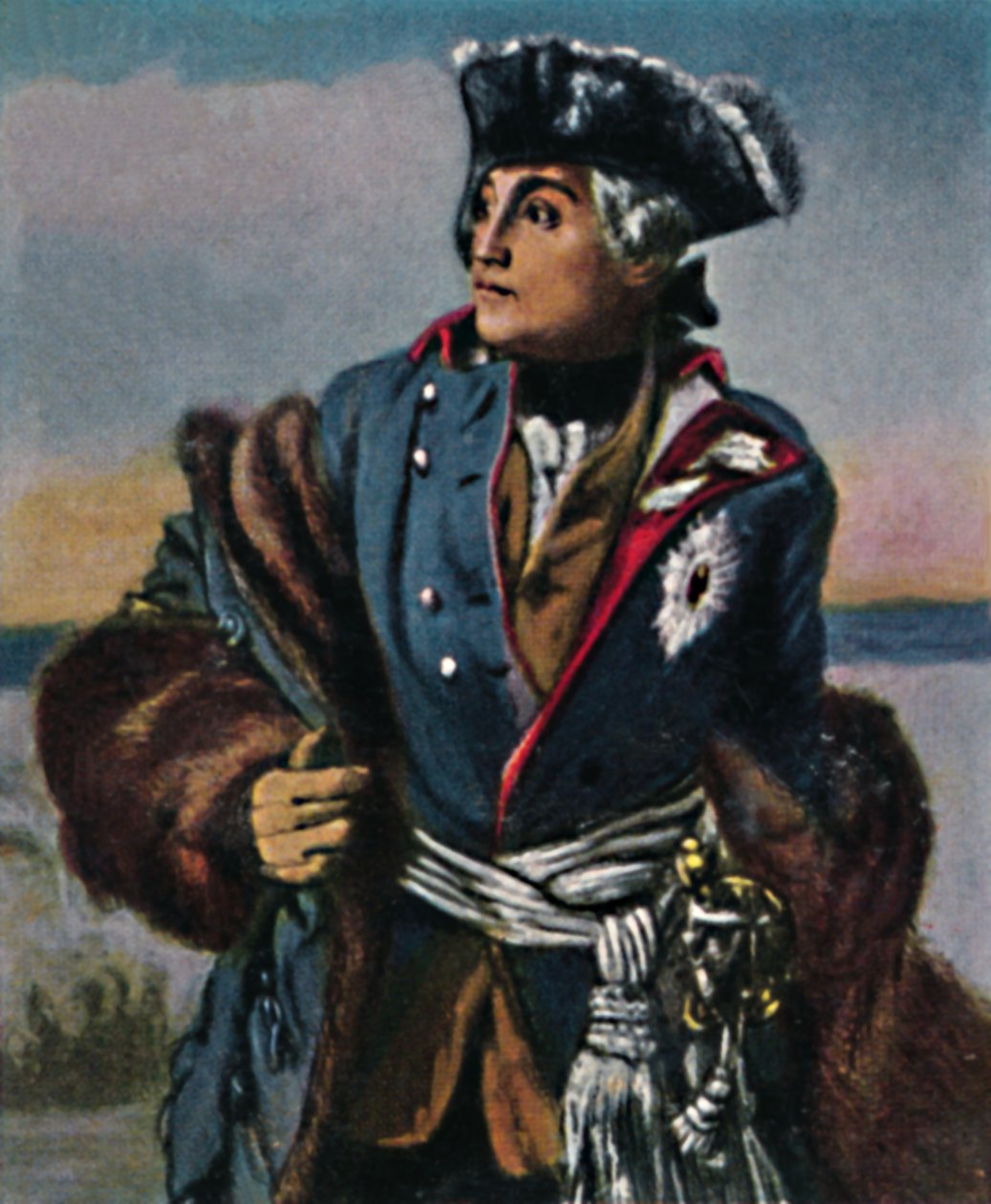 Duque Eugen de Württemberg 1758-1822. - Pintura de Menzel, 1934. de Unbekannt
