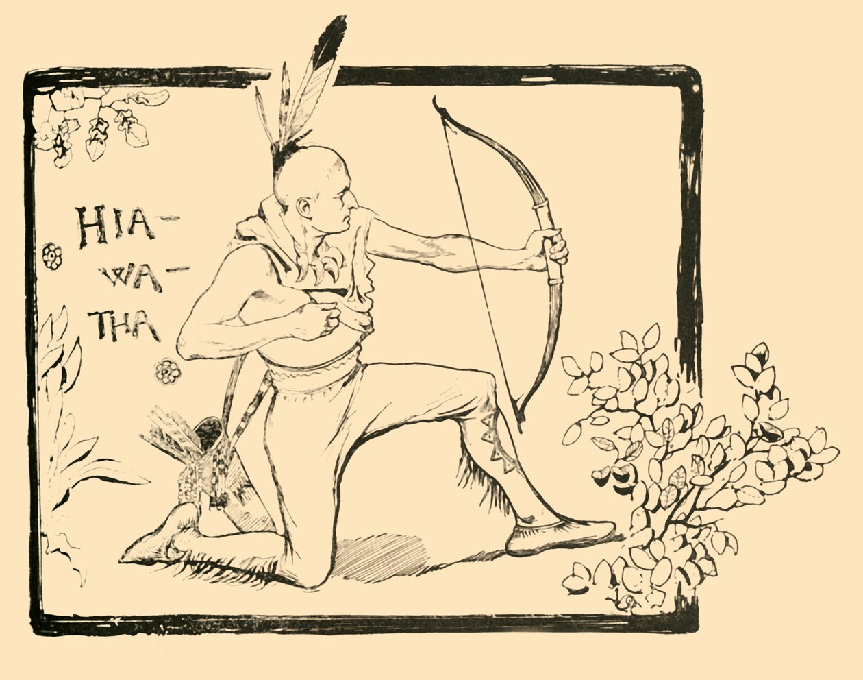 Hiawatha, 1882. de Unbekannt