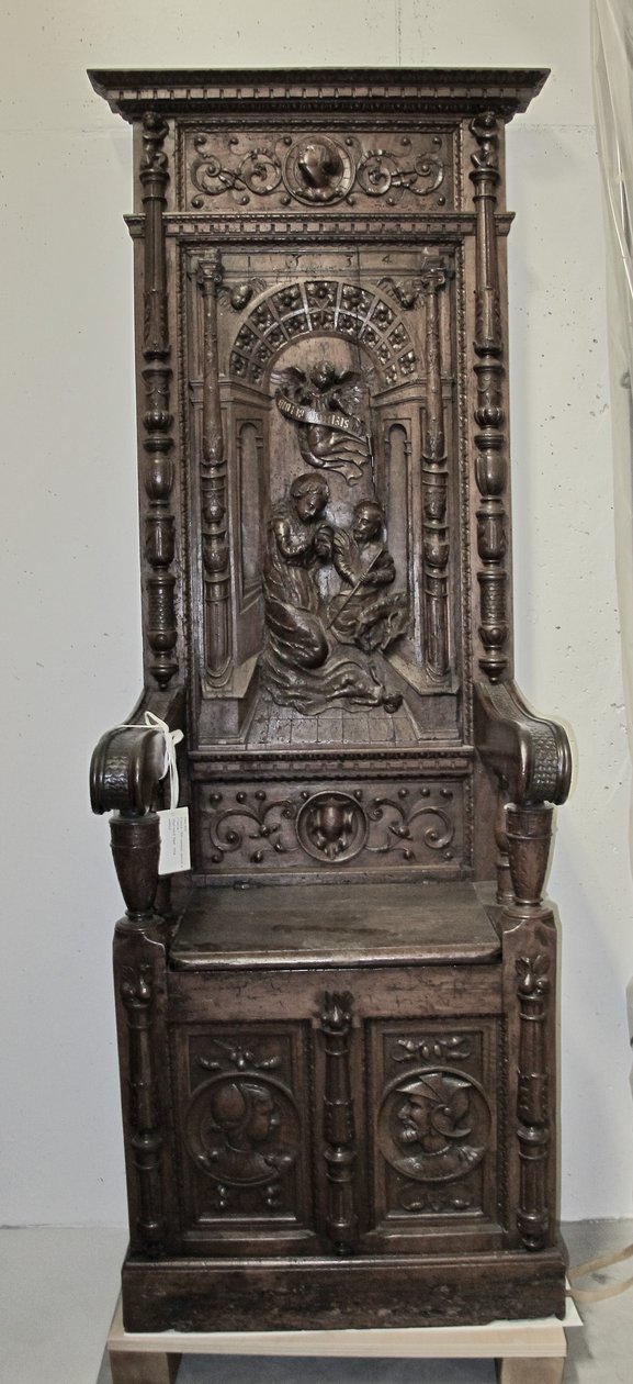 Tenda com encosto alto, 1534. de Unbekannt
