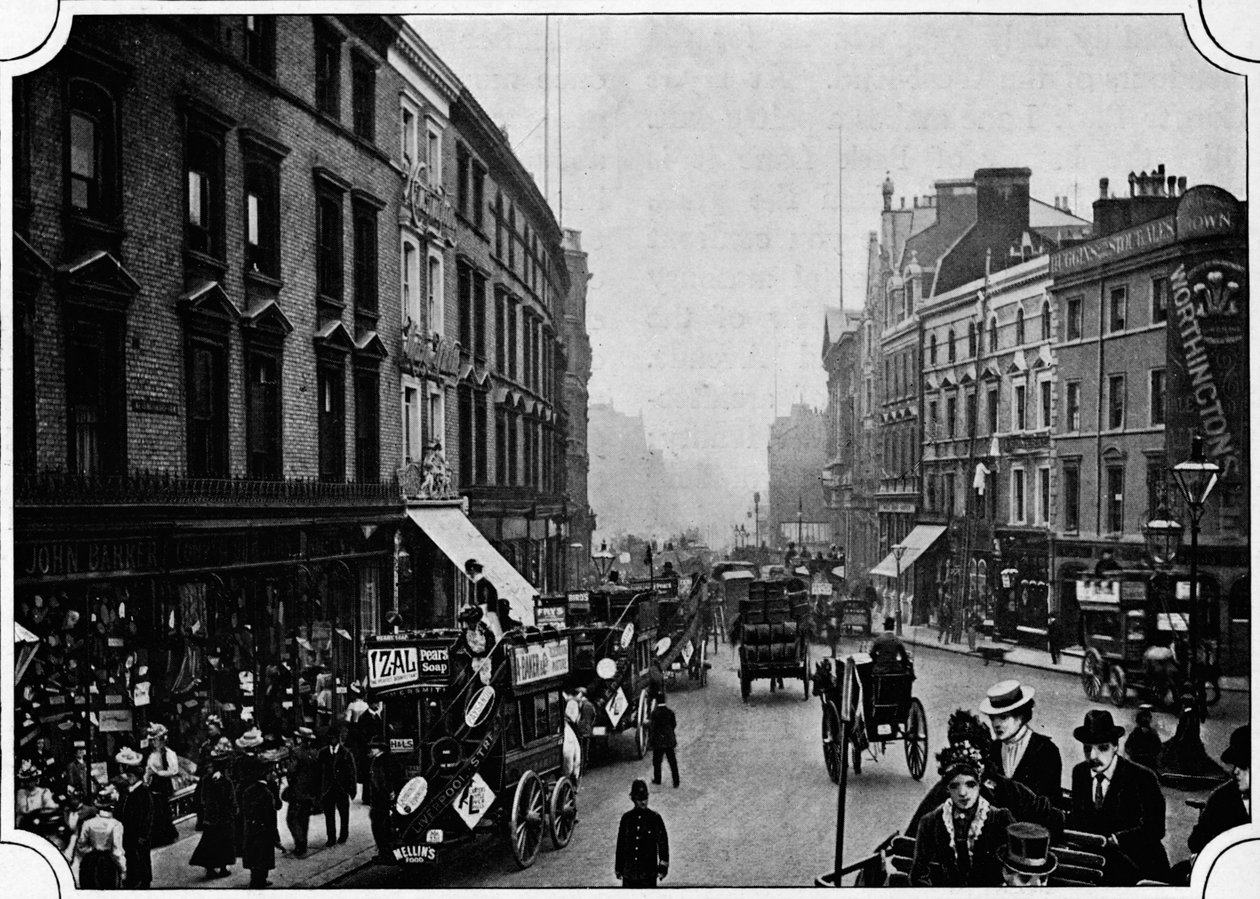 High Street, Kensington, Londres, c1900 1901 de Unbekannt
