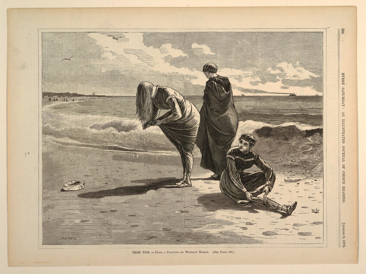Maré alta, todos os sábados, 6 de agosto de 1870 de Unbekannt