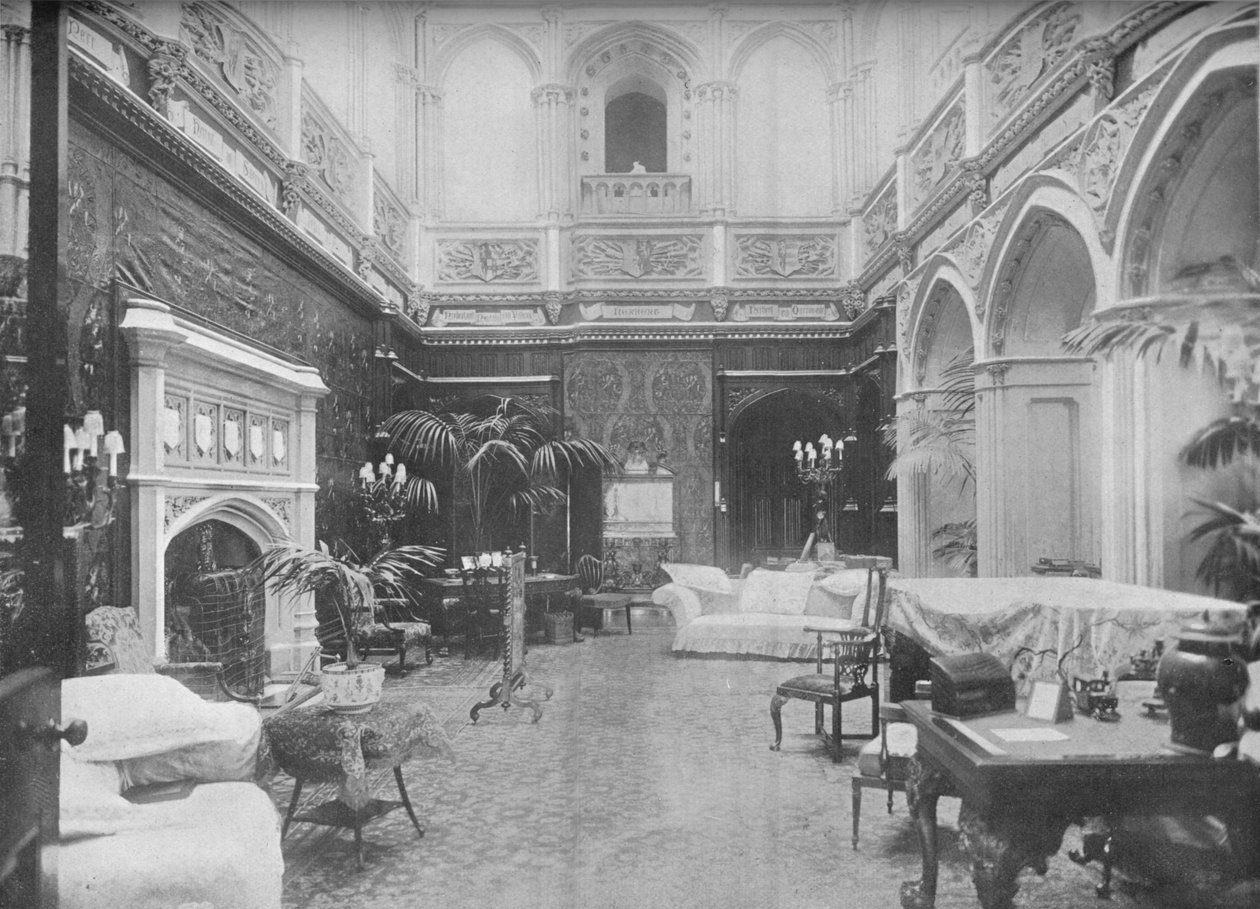 Castelo de Highclere, Hampshire - o conde de Carnarvon, 1910 de Unbekannt