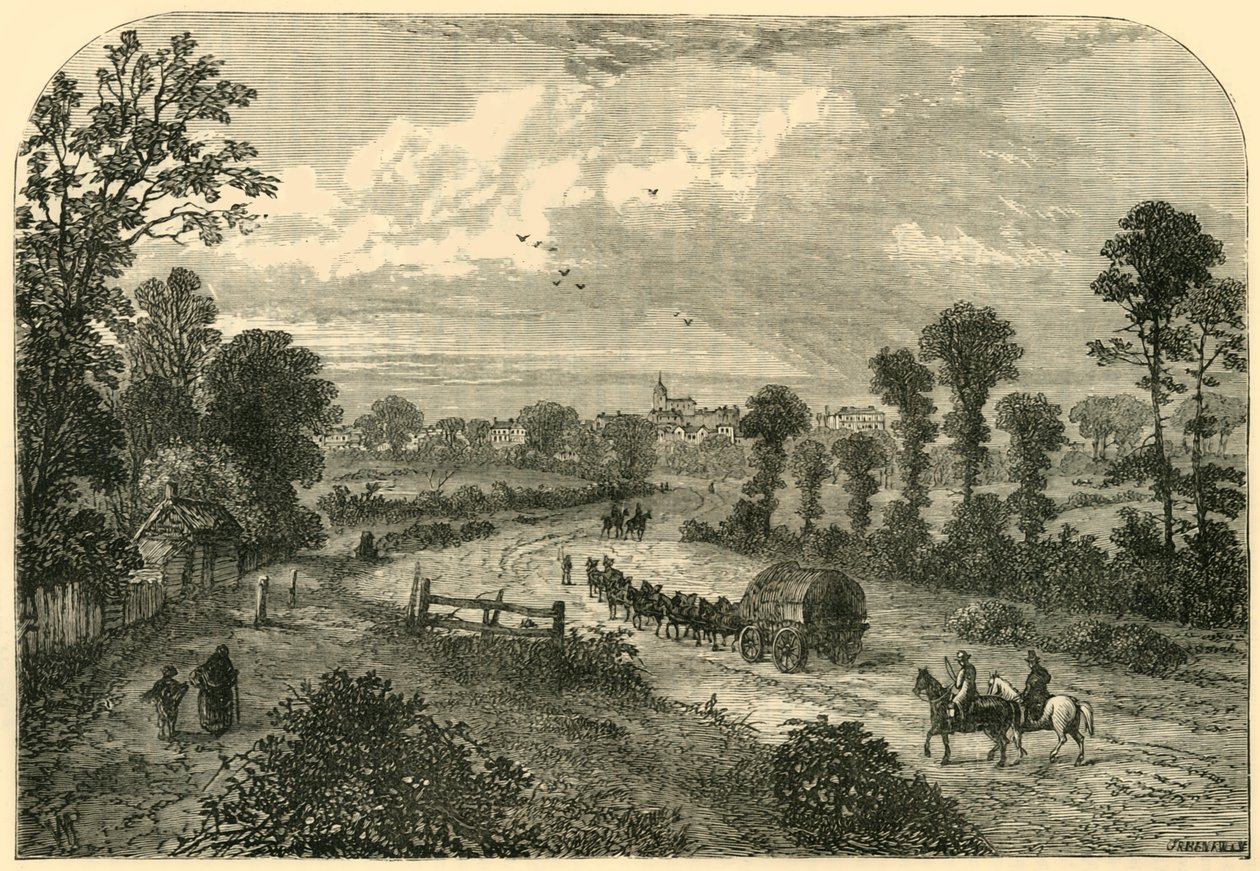 Highgate, de Upper Holloway, c1876. de Unbekannt
