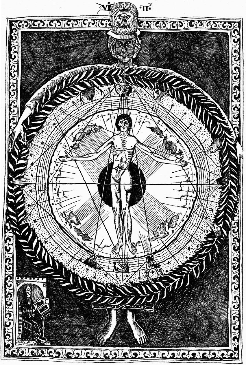 Hildegard de Bingen 1098-1179, abadessa e mística alemã de Unbekannt