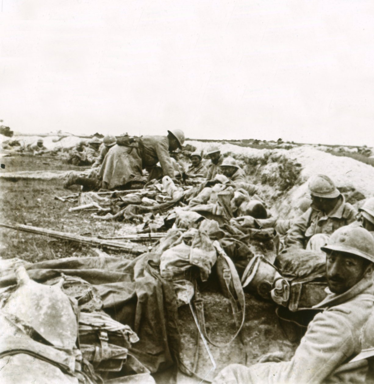 Morro 193, Champagne, norte da França, c1914-c1918 de Unbekannt