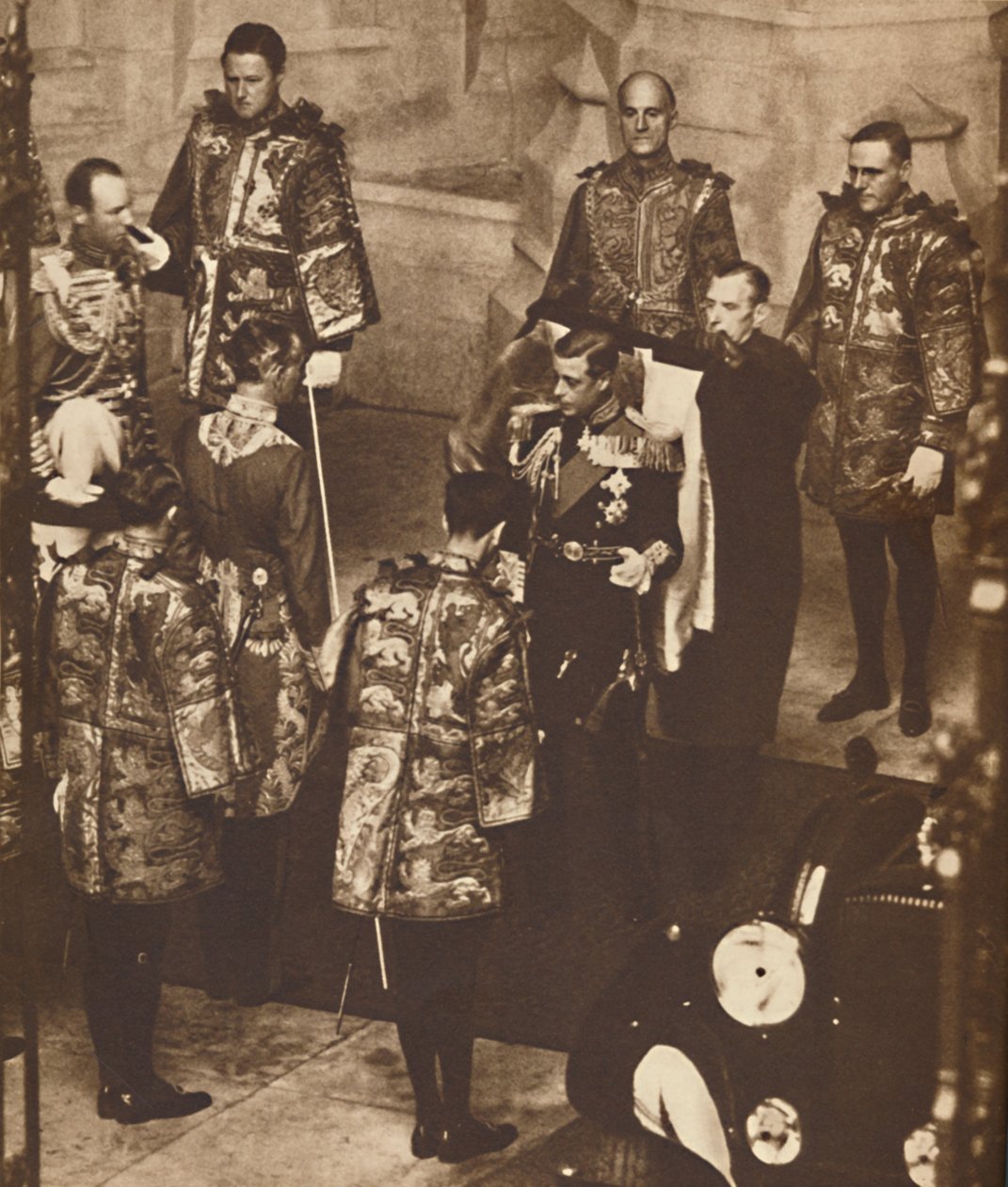Inauguração do seu primeiro parlamento, 1937 de Unbekannt