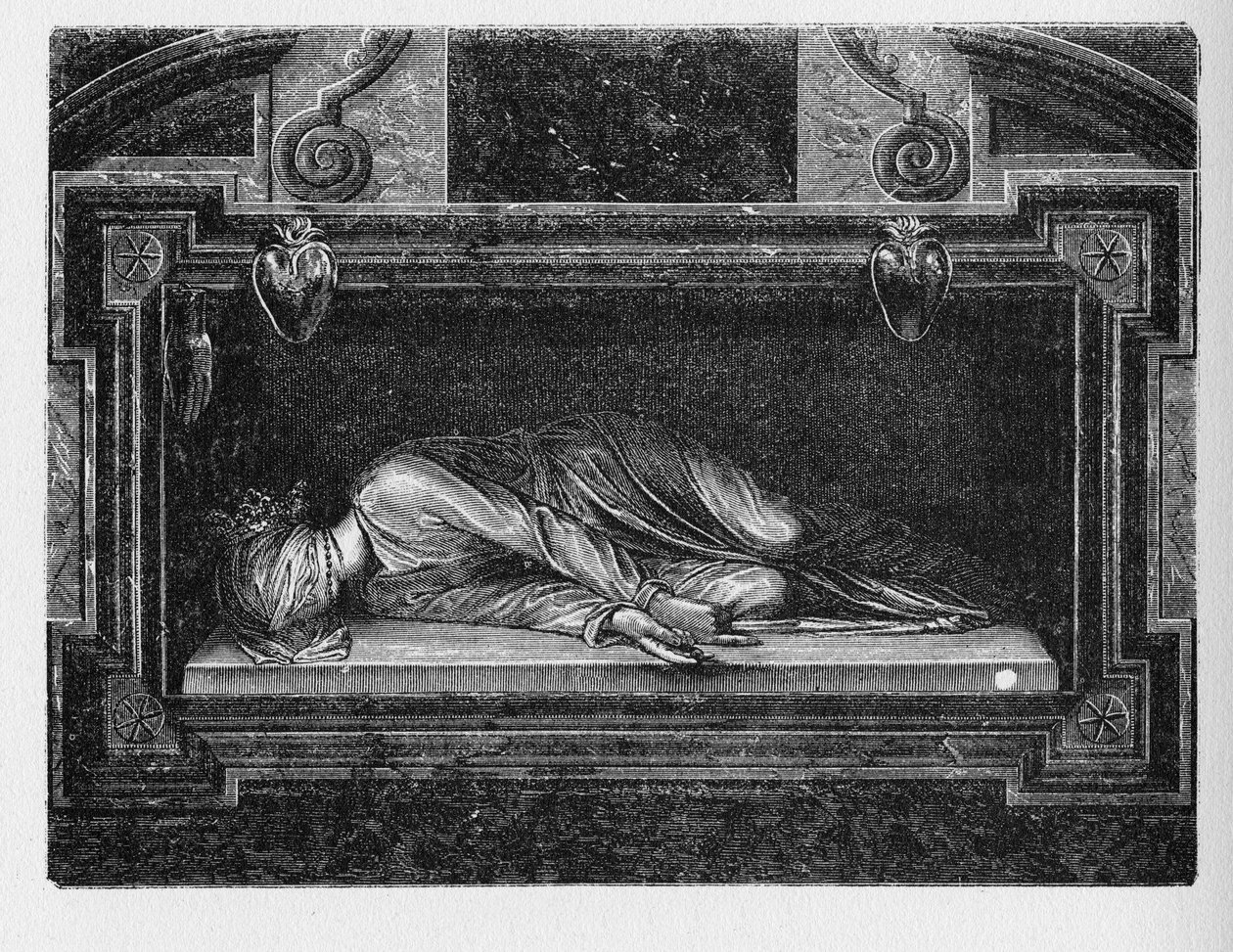 História da Roma Antiga. Santa Cecília é a padroeira dos músicos. de Unbekannt