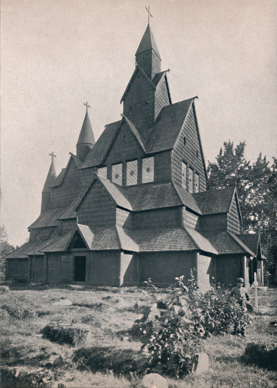 Igreja da Madeira Hitterdal, 1914. de Unbekannt