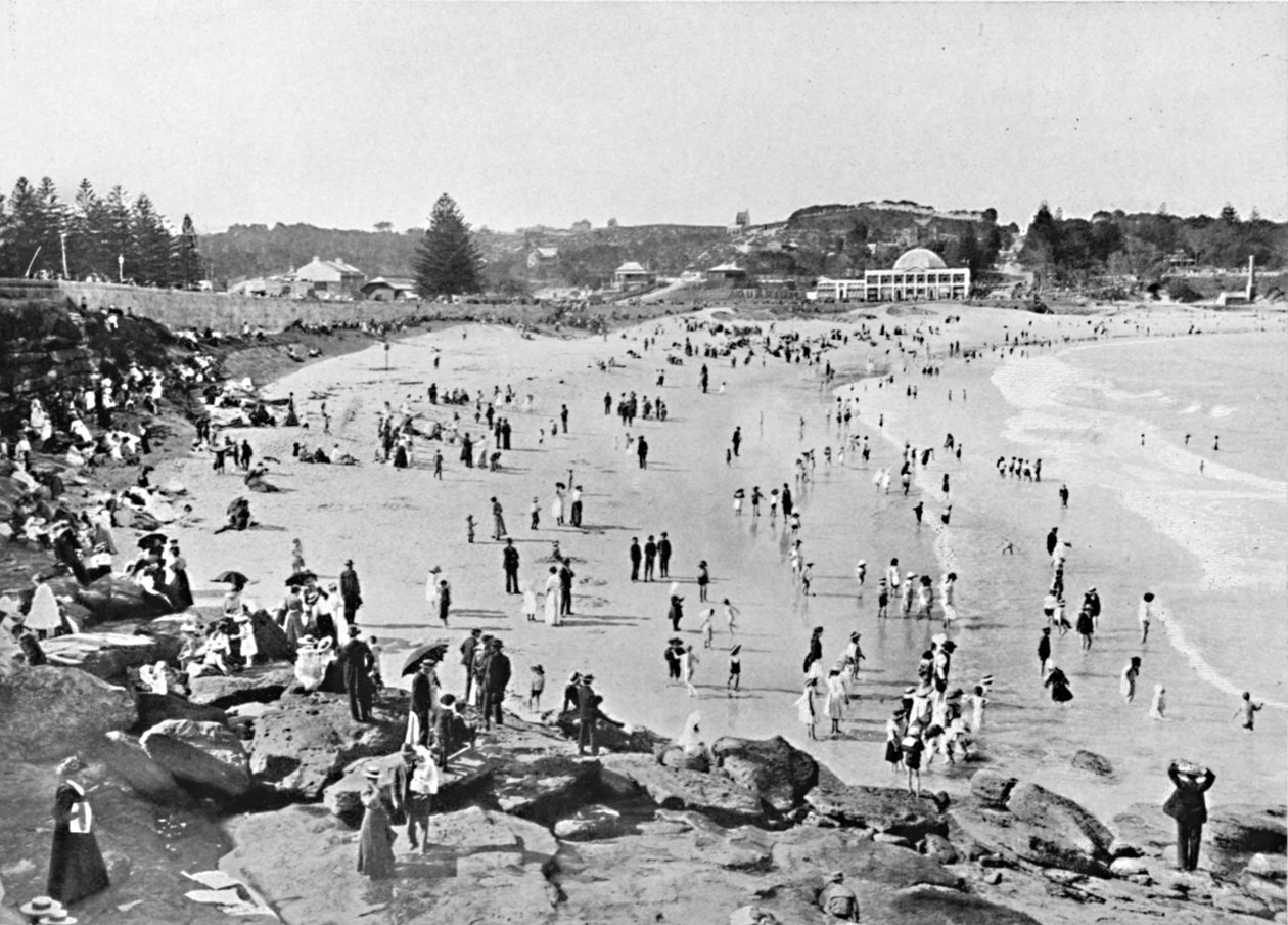 Tempo de férias, Coogee Bay, c1900. de Unbekannt